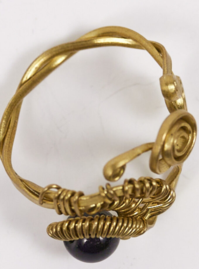 Anillo alambrismo ajustable onix