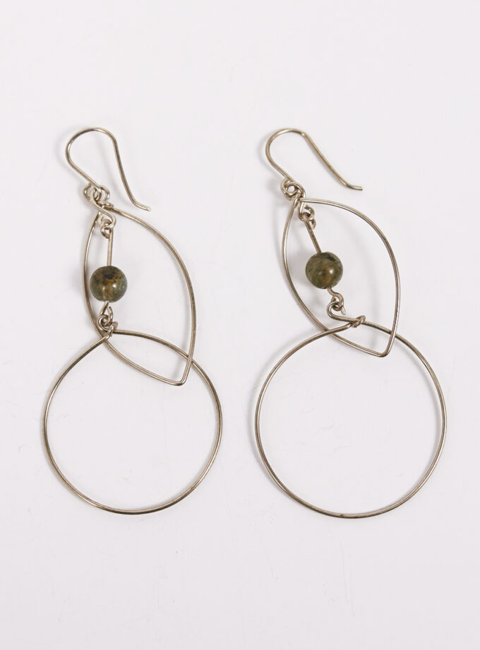 Pendientes mandala labradorita