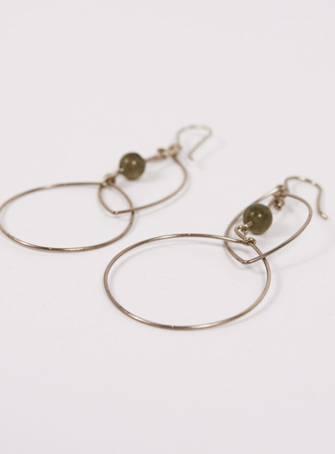 Pendientes mandala labradorita