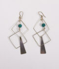 Pendientes mandala amazonita - Imagen 3