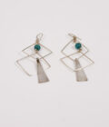 Pendientes mandala amazonita - Imagen 2
