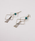 Pendientes mandala amazonita