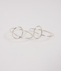 Pendientes minimalistas multiforma