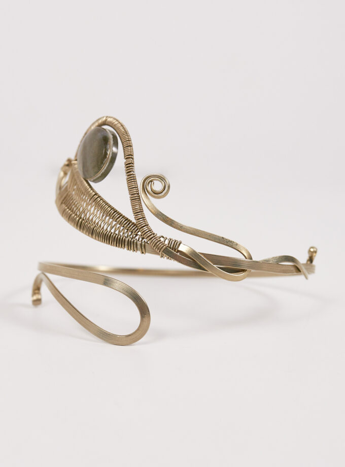 Pulsera de brazo labradorita